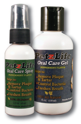 Petzlife Oral Care Spray/Gel 2 Pack